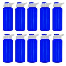 PromoClick Sports Bottle - Solid Blue - View 5