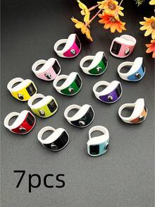 Contador de anillos portátil, contador de dedos electrónico, mini contador, contador de color de caramelo de dos tonos, adecuado para deportes al aire otros usuarios, ligero y portátil, escenarios de uso versátiles, aplicable para recitación, conteo de oraciones / 1 cuerda/12 cuerdas de cuentas de oración islámicas, 99 cuentas de perlas de vidrio falso, adecuado para pulseras de oración y alabanza árabe, estilo con borla, se puede usar para el recuento de recitación de oraciones, uso diario y decoración - Multicolor - Ver 32