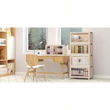 Caixas organizadoras com tampas - Caixa de armazenamento de 3 camadas de 49cm (48QT) (19.3in) - Ver 10