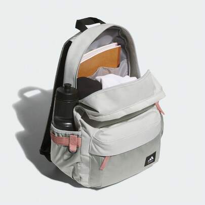  Mochila Adidas MATERIAL-MIX de gran capacidad con colores contrastantes, mochila deportiva para el día