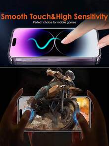 3 Packs Hydrogel Film Screen Protectors, Soft TPU Transparent Protective Film (Non-Glass Material) Compatible With IPhone 17 Pro Max/17 Pro/17 Air/17/16 Pro Max/16/16 Plus/16 Pro/15 Pro Max/15 Pro/15/15 Plus/14 Pro Max/14/13/12/11, Compatible With Phone Cases. - Clear - View 4