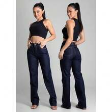 Calça Jeans Sawary Reta - 281932 - Azul - Visão 6