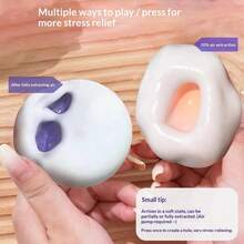 最新款麻糬软萌减压捏捏乐玩具 - 生日礼物、圣诞礼物、派对小礼物、最佳礼物、复活节礼物 - 彩色 - 查看 5