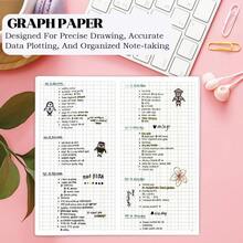 Travelers Notebook Inserts,Graph Paper,Standard Regular TN Journal,30 Sheets,8.25\ X 4.25\,Pocket Travelers Notebook Refills For Journals,Dis,Planners - 補充圖表 - 查看 5