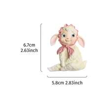 1个可爱树脂绵羊开关贴纸，适合斋月、宰牲节家居墙面装饰、房间装饰、节日派对 - 彩色 - 查看 10