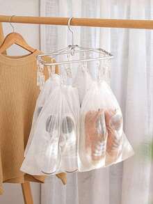10pcs Shoe Dust Bags, Shoe Dust Covers, Non-Woven Fabric Shoe Sun Protection Covers, Shoe Washing Bags, Sports Shoes Dust Covers (For White Shoes), Universal Dust Covers (For Bags And Clothes), Storage And Organization, Shoe, Spring Summer Picks, Brides Maid Gifts, Room, Bedroom Decor, Bedroom Decor, Beach, Travel, For Men, For Women, Vacation, Women's Day, Travel Essentials, Wedding Favors, Y2k, Bedroom, Car Accessories Women, Kitchen Decor,Wedding,Y2k,Party - Multicolor - View 5