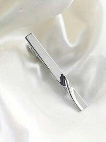 1pc/3pcs Set Men's Minimalist Tie Clips, Black, Gold, Blue, Silver Tie Clips Set, Suitable For Regular Neckties - Tie Clip - View 11