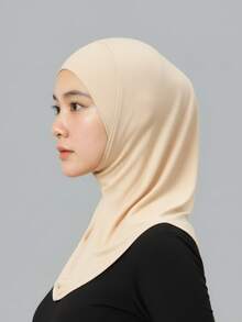 3PCS Hijab Undercaps Set Full Coverage With Neck Tube Turban Inner Cap Girl Abaya Hijab Accessories Underscarf Elastic Cap Extended Length Secure Fit Soft Stretch Under Cap For Daily Wear Muslim - Multicolor - View 7