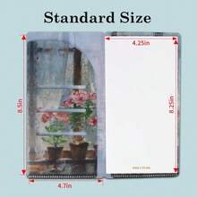 Travelers Notebook Inserts With PVC Sleeve,Daily Planner,Daily Appointment Book,Undated To Do List Notepad,30 Sheets,8.5\ X 4.7\,Pocket Notebook For Journals,Dis,Planners,Flowerpot Plants - FlowerpotPlantsPVC & DailyPlan - View 3