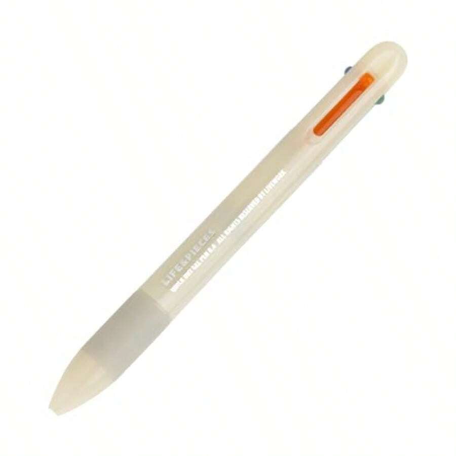 Korea LifeandPieces 0.4 Mm 4 Color Quick Dry Gel Pen Made In Korea 1 Pcs 4 Colors Ball Pen CREAM - 奶油 - 查看 1