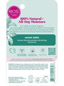 EstiloTendenciaeos (1) BáLsamo Labial OrgáNico Y Duradero, Cuidado De Los Labios – Menta Dulce, Aceites OrgáNicos Nutritivos, Manteca De KaritéCalidad PremiumVersióN Mejorada - 1 - Ver 7