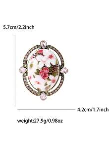 珐琅巴洛克胸针 - 精致创意别针，男女皆宜，休闲派对珠宝配饰/朋友礼物徽章装饰 - 巴洛克 - 查看 7