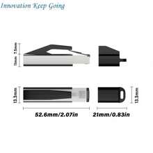 1000Mbps RJ45 以太网适配器，1Gbps 千兆 USB 3.0 Type-C 接口，适用于台式机、笔记本电脑、平板电脑、手机，兼容 Windows、Linux、MacOS、iOS 和 Android 系统。 - 黑色 - 查看 8