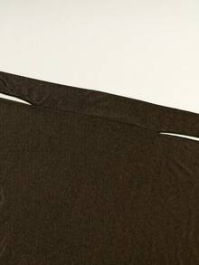 1条女士纯色系带头巾，时尚简约休闲百搭头巾，柔软光滑舒适长款围巾头巾配饰，尺寸可调节，佩戴方便，适合搭配头巾服饰，四季皆宜。 - 彩色 - 查看 5