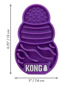 TendenciaKong Licks P/gato C/ventosas Dispensa Premios Y Comida LilaCalidad premium - Lila - Ver 4