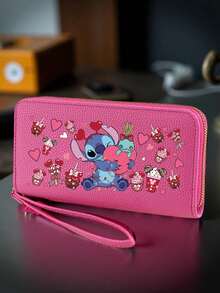 1pc Fashion Large Capacity Zipper Long Wallet, Unisex Credit Card Holder Coin Purse, Practical Back To School Essential, Daily Travel Holiday Gift Accessory - Multicolor - View 13