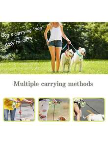 1pc Avocado Dog Poop Bag Holder With Adjustable Silicone Belt Attachment And Dog Poop Bag Clip For Cleaning - Multicolor - View 8