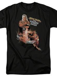 Wrath Of Khanie T Shirt Licensed Sci-Fiie Classic Tee Black - 款式2 - 查看 1