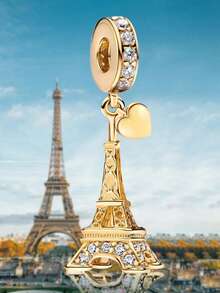 1pc Small Town Style Beaded Accessory, Suitable For Women's Bracelet/Bangle DIY, Also Can Be Used As Daily Fashion Decoration, Suitable For Girls