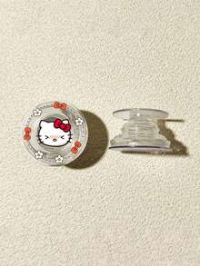 Sanrio Hello Kitty旋转可伸缩手机支架，粘性手机壳支架，3档可调节 - 彩色 - 查看 7