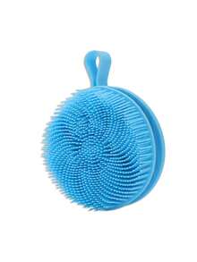 1pc Silicone Bath Brush, Exfoliating Sponge And Body Cleansing Brush, Soft And Skin-Friendly,And Cleansing The Skin - Provides A Soft And Gentle Massage For Rejuvenated Skin - Ideal For Bathroom Use.