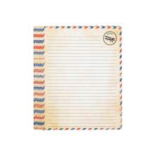 50 Pack Airmail Paper - Airmail Writing Paper - Blue Air Mail Paper For Letter Writing, Invitations, Love Letters, Military Correspondence, Christmas Letters, Vintage Letters - Size 8.5 X 11 Inch - 50包航空郵件單 - 查看 1