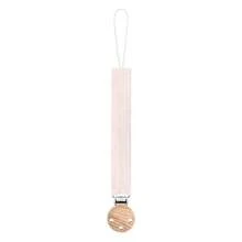 1 pieza Clip personalizado para chupete de bebé con estampado de lunares lindos, patrones personalizados para niños y niñas, clip universal para chupete de bebé calmante - Multicolor - Ver 15