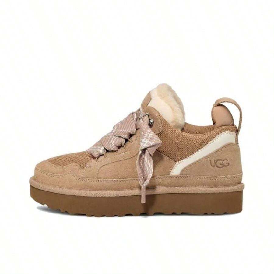 (WMNS) UGG Lowmel 'Sand' - Brown - View 1