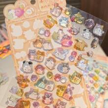 Cute Japanese Animal Stickers, DIY For Phone Cases, Laptops, Water Bottles, Suitable For Diaries, Stationery, School Supplies, Etc. - Multicolor - View 5