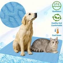 2026 Upgraded, Extra Large Summer Pet Cat Dog Cooling Mat, Moisture-Wicking Fabric, Breathable Mesh, Durable Polyester - Keeps Your Cats And Dogs Cool All Summer, Suitable For Small, Medium And Large Pets