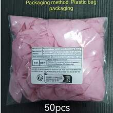 10/20/50/100pcs Pink Nitrile Disposable Waterproof Gloves, Individually PE Bagged, Suitable For: Household Kitchen Cleaning, Beauty, Hairdressing, Tattoo, Arts & Crafts, Extra Long & Thick, High Elasticity, High Fit, Anti-Slip Fingertips, Ambidextrous! - Pink - View 23