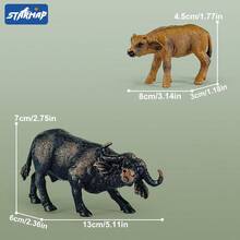 逼真农场动物模型玩具套装，塑料材质，寓教于乐，动物主题派对用品，适合复活节、生日、圣诞节等各种场合，农场世界主题——猪、鹅、鸡、鸭、牛、驴、水牛、羊、兔子、狗、猫、鹦鹉，适合3岁及以上儿童