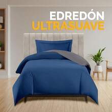Juego de Edredn King Size de 3 Piezas, Microfibra Cool-Soft Ultra Suave, Edredn Acolchado Reversible con 2 Fundas, Relleno Hollowfill - Blanco+King Size - Ver 5
