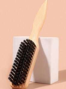 Unisex Boar Bristle Hair Brush - Fragrance-Free Professional Hairstyling Brush, Suitable For Thick/Thin Hair, Can Clean Gradient Hairstyles And Electric Clippers, Create Smooth Hairstyles, Essential For Back To School, Travel, Women Hair Accessories, Comb, Detangling Brush, Ball-Shaped Brush - Multicolor - View 12