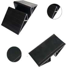 Soporte Triangular Negro de 6 Piezas para Valla de Mascotasbase Triangular Reforzada para Puertas de Valla para Perros y Protectores de Entrada de Escalera para Niños Ntiarrastre,38957864 - Multicolor - Ver 5