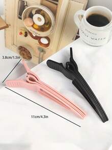 High Crown Root Styling Puff Clip, Seamless Positioning Clip, Styling Bangs Duck Mouth Clip, Hair Clip, Hair Clip, No-Heat Hair Root Lifter, Top Styling Comb, Natural Seamless Puff Clip, High Crown Hollow Anti-Slip Bangs Clip, Neutral Fine Soft/Casual Hair Comb, Hairpin, Accessories, Claw Clips - Multicolor - View 4