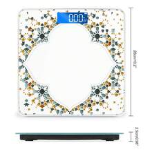 带高清液晶显示屏的浴室秤，高精度体脂秤，电子秤 - 耐用、精准、USB供电，是送礼的最佳选择 - 彩色 - 查看 8