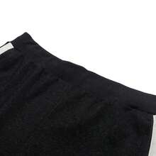 Adidas 男士针织裤，舒适经典直筒运动裤，ST 3ST DENIM PT，简约日常户外休闲裤，KR2524 - 黑色 - 查看 3