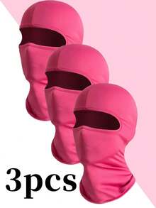 1pc 3D Animal Print Face Mask, Outdoor Funny Water Sports Hat Balaclava, Suitable For Daily Use, Travel, Hiking, Skiing Cat Ski Mask