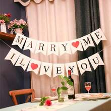 2 Packs, Newlywed Proposal Vintage Banner – Perfect For Proposals, Bridal Parties, And Home Decor – Adds Festive Elegance To Photo Booths And Party Decorations