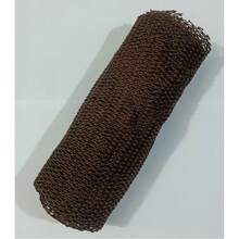 1pc African Net Loofah, Unisex Long Lasting Exfoliating Bath Sponge, Can Be Stretched Up To 66 Inches, For Body Scrubbing, Smoothing Skin