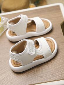 Kids' Simple Fashion New Comfortable Outdoor Sports Sandals - Beige - View 4
