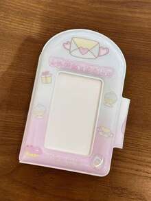 1pc Grid Card Album With Snap Closure, 3-Inch Instant Photo Album, Idol/K-Pop Style Card Holder - Multicolor - View 11