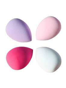 4pcs Makeup Sponge Set, Multi-Color Makeup Blenders, Latex-Free, Suitable For All Skin Types, Wet & Dry Use, Easy To Create Perfect Foundation, Applicable For Cream, Powder And Liquid Cosmetics. Affordable Makeup Accessories, Makeup Sponges, Makeup Blenders, Makeup Puffs, Ideal For Room Decor, Vanity, Travel, Bedroom And More. Christmas Gift, Cosmetic Tools, Great Value Item, Gift For Her,Giveaways,Travel,Cheap Stuff,Travel Essential - Multicolor - View 6