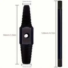 螺栓取出器套装 - 一套双头水龙头管道阀门螺丝拆卸工具，多功能家用工具，适用于 1/2 英寸和 3/4 英寸断螺栓，便携式颈部切割螺丝和螺栓取出器 - 彩色 - 查看 7