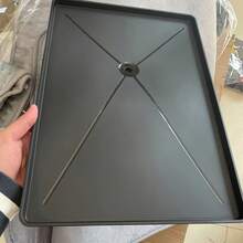 1pc Multifunctional Plastic Tray With Drainage Function, Compatible With Bowl & Dish Rack, Moisture-Proof And Easy To Clean (Dish Rack Not Included)