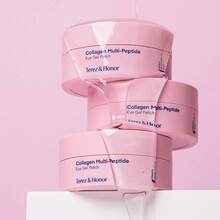 Peptide Collagen Under-Eye Patches - 60 Korean Firming, Brightening, And Moisturizing Hydrogel Masks, Suitable For Puffy Eyes, Dark Circles, Wrinkles, Fine Lines, And Under-Eye Bags - Anti-Aging Eye Pads HQOA - 粉紅色 - 查看 8
