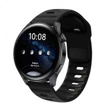 1PC 20mm 22mm Soft Sweatproof Sports Silicone Strap Compatible With Samsung Galaxy Watch 7 6 5 4 40 44mm 6Classic 43 47mm 5Pro 45mm Replacement Band - 20mm - View 12