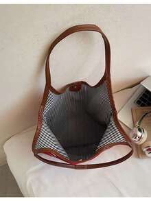 Bolsa de Mão Fashion Fofa da Hello Kitty da Sanrio - Bolsa Bordada Kawaii Mãe e Filha para Mulheres, Bolsa de Ombro Transversal Versátil de Alta Estética com Tecido Premium Durável. Design Leve e Portátil, Perfeito para Uso Diário, Compras, Passeios em Família e Viagens Casuais, Detalhe de Bordado Requintado com Clima Doce e Feminino, Estilo Combinável com Vários Looks, Acessório Kawaii Estiloso Ideal para Fãs da Sanrio. - Multicolorido - Visão 11