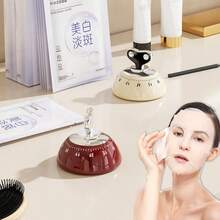 60-Minute Magnetic Mechanical Kitchen Timer, Precise Countdown, Battery-Free, Attachable To Fridge/Desk, Suitable For Brewing Coffee, Learning And Skincare